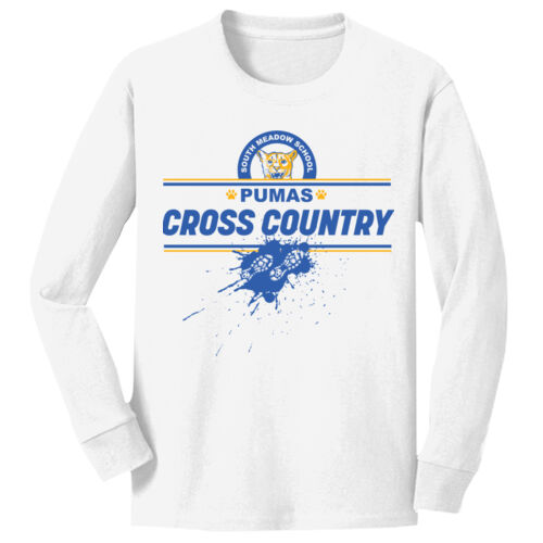 Youth Cotton Long Sleeve (Cross Country) Thumbnail