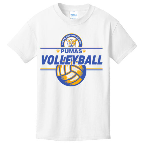 Youth Cotton T-Shirt (Volleyball) Thumbnail