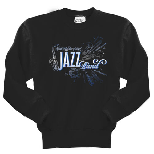 Youth Crewneck Sweatshirt (Jazz Band) Thumbnail